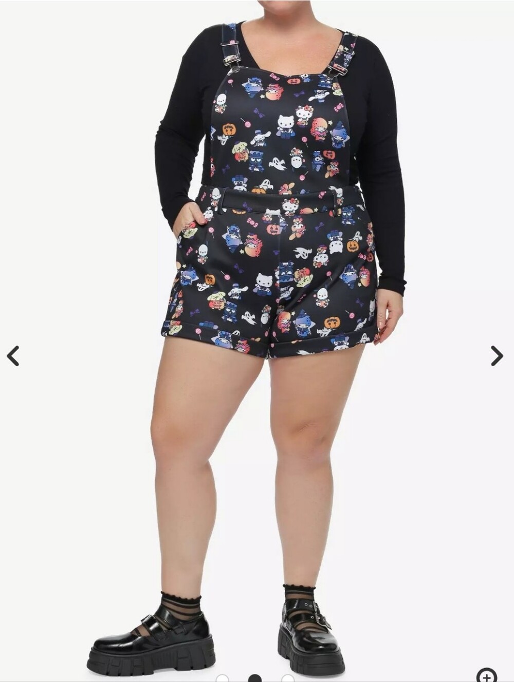 NWT Hello Kitty And Friends Halloween Scuba Shortalls